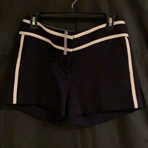 New Ann Taylor knit navy blue shorts petite size 2